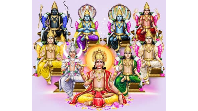 Navagraha (9 Hành Tinh) Và Sự Thờ Cúng: Ý Nghĩa, Nghi Lễ 2 Navagraha (9 hành tinh) và sự thờ cúng: Cội nguồn, ý nghĩa